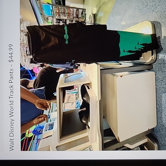 NWT: Walt Disney World Cinderellas Castle Track Pants - Picture 11 of 11